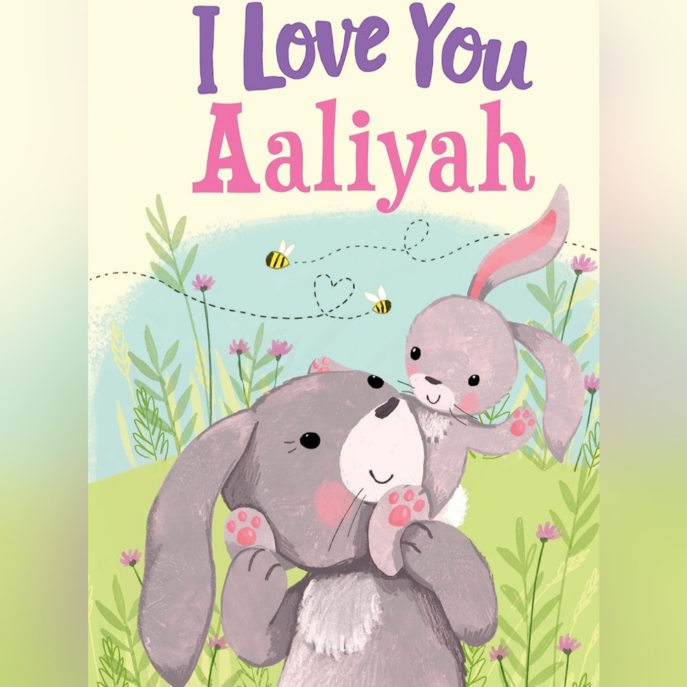 "I Love You Books" - Each Book Has Different Names. New Hardcover. Read Below